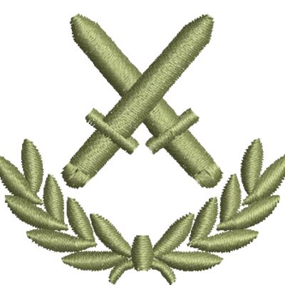 Level 2 RCCE Infantry 1¾ in x 1⅘ in Thumbnail