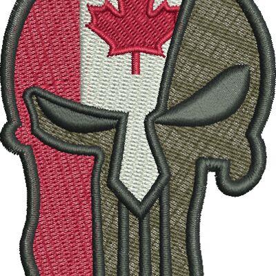 Punisher with Canada Flag Thumbnail