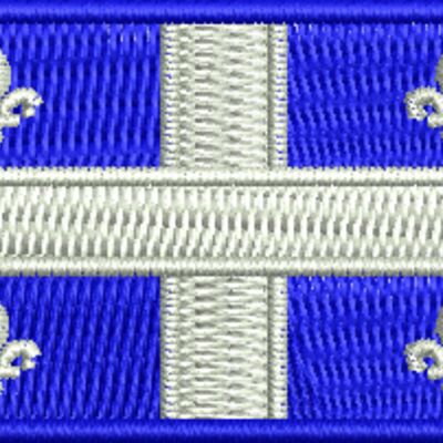 Quebec Flag ( 1 x 2 in) Thumbnail