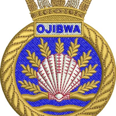HMCS Ojibwa Badge Thumbnail