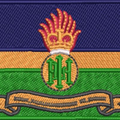 Large Royal Highland Fusiliers of Canada flag(2 x 3¾ in) Thumbnail