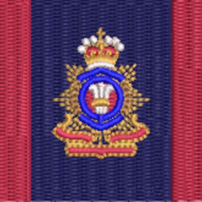 Medium Royal Regiment of Canada Camp flag (1¾ x 3¼ in) Thumbnail