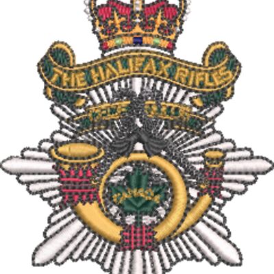 Halifax Rifles Badge Thumbnail