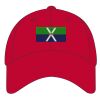 6-Panel Structured Mid-Profile Cotton Twill Cap Thumbnail