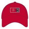 6-Panel Structured Mid-Profile Cotton Twill Cap Thumbnail