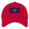 6-Panel Structured Mid-Profile Cotton Twill Cap Thumbnail