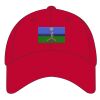 6-Panel Structured Mid-Profile Cotton Twill Cap Thumbnail