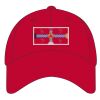 6-Panel Structured Mid-Profile Cotton Twill Cap Thumbnail
