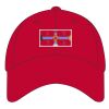 6-Panel Structured Mid-Profile Cotton Twill Cap Thumbnail