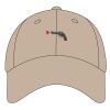 6-Panel Brushed Twill Unstructured Cap Thumbnail