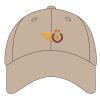 6-Panel Brushed Twill Unstructured Cap Thumbnail