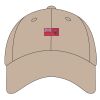6-Panel Brushed Twill Unstructured Cap Thumbnail