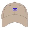 6-Panel Brushed Twill Unstructured Cap Thumbnail