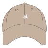 6-Panel Brushed Twill Unstructured Cap Thumbnail