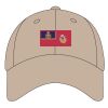 6-Panel Brushed Twill Unstructured Cap Thumbnail
