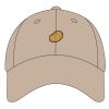 6-Panel Brushed Twill Unstructured Cap Thumbnail