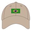 6-Panel Brushed Twill Unstructured Cap Thumbnail