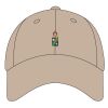 6-Panel Brushed Twill Unstructured Cap Thumbnail